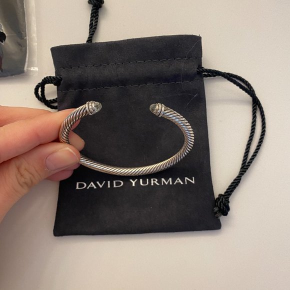 David Yurman - Classic Cable Bracelet 5mm with Gemstones and Diamonds - Picture 4 of 7